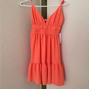 Inspired Hearts Orange Dress